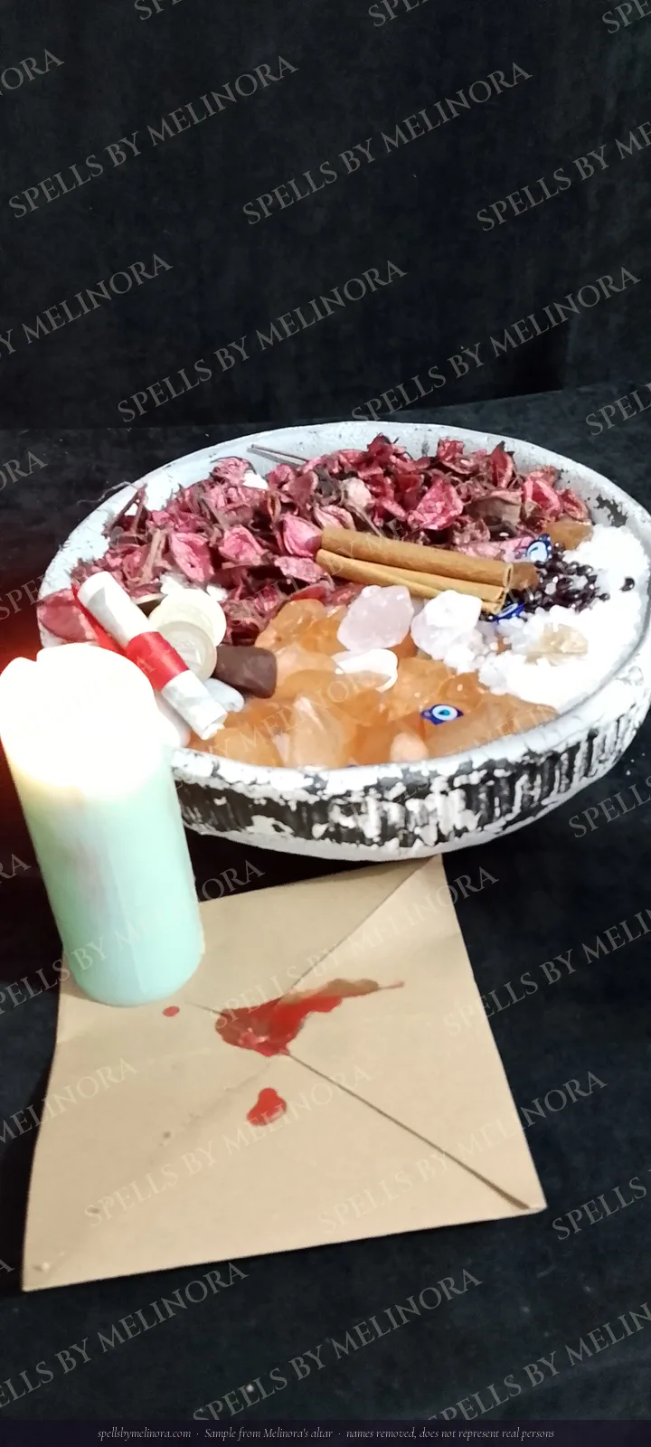The altar for the The Sealed Petition