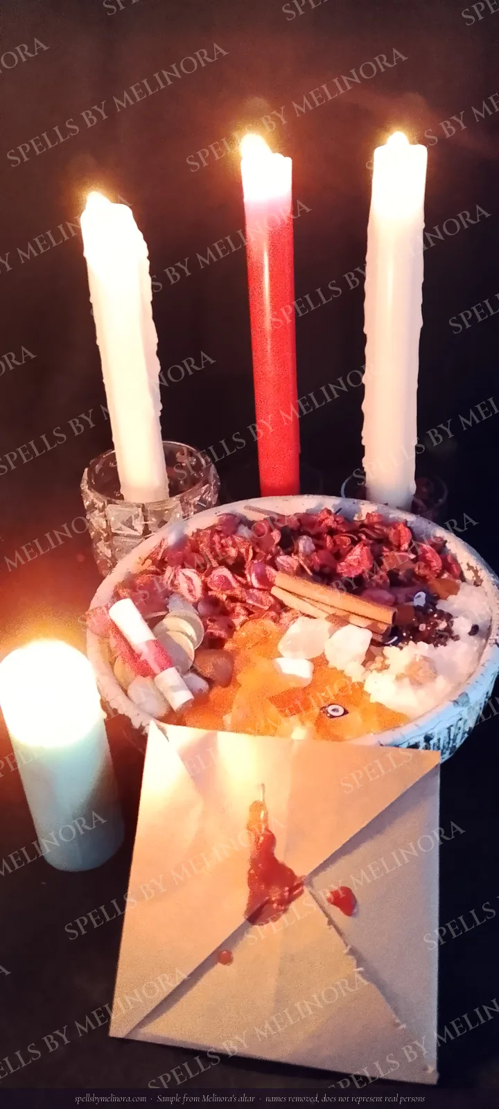 A working on Melinora's altar
