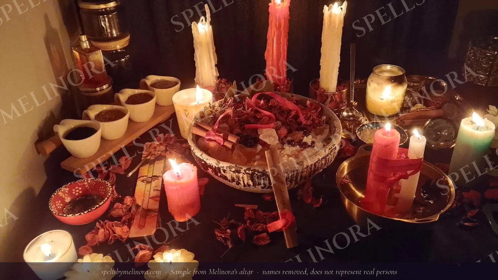 A working on Melinora's altar