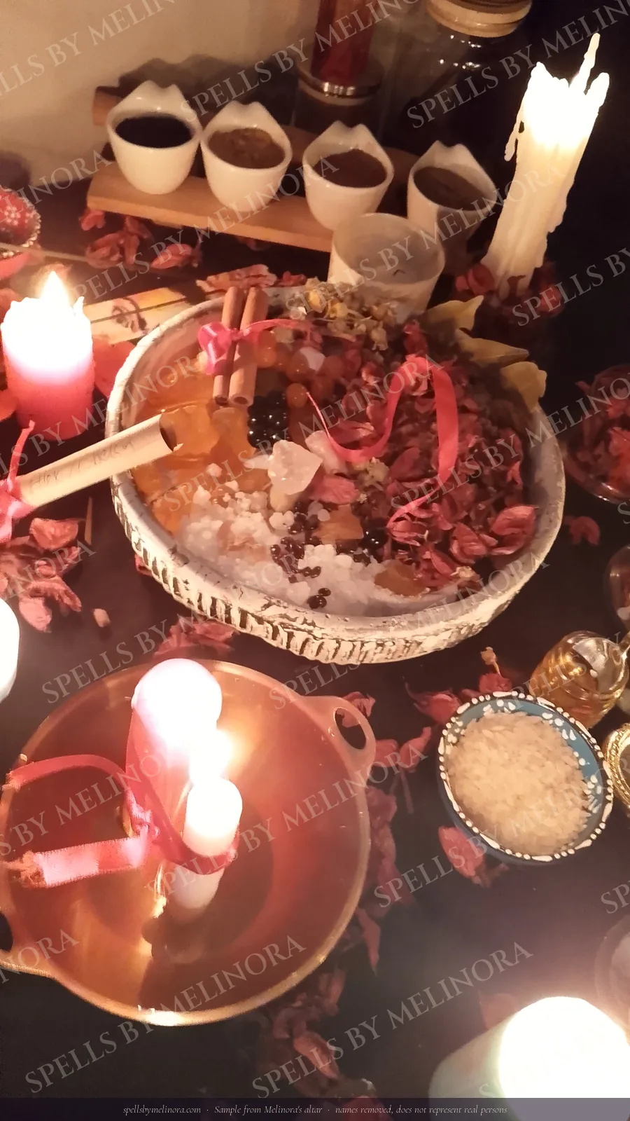 A working on Melinora's altar