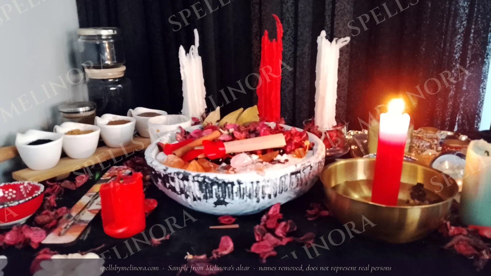 A working on Melinora's altar