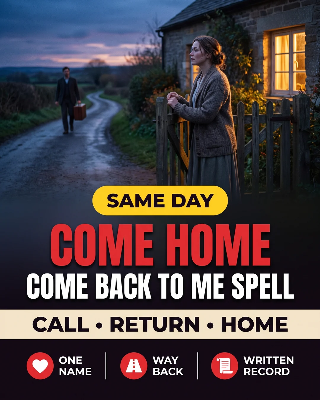 Come Back To Me Spell, The Mended Cord
