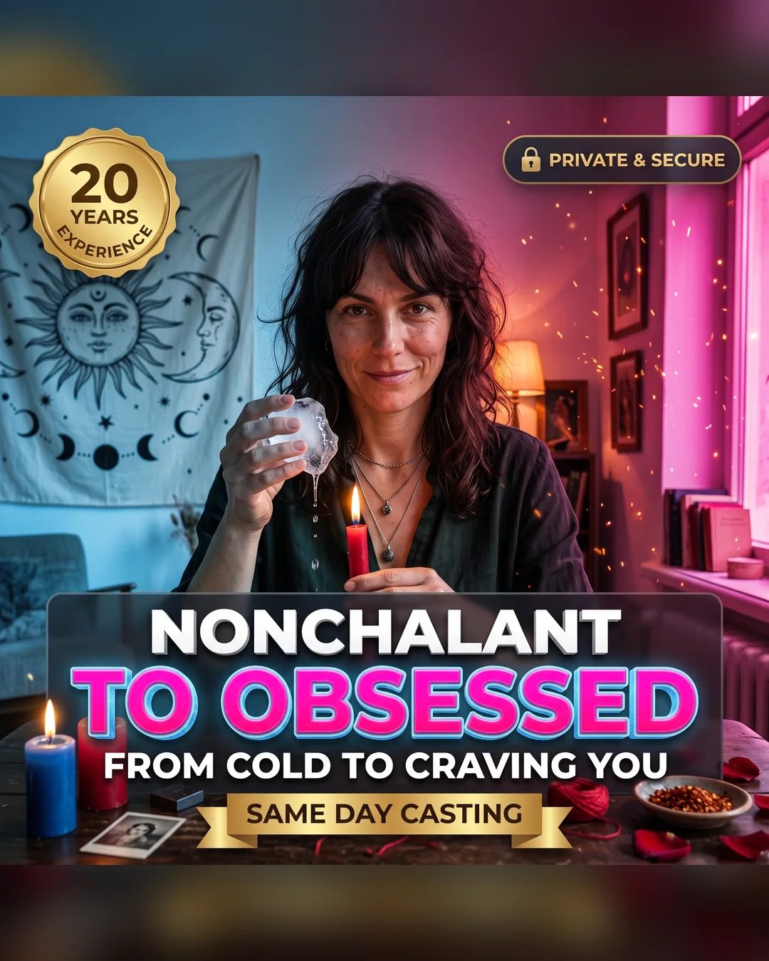 Nonchalant Spell cover by Melinora, for the one who acts as if nothing touches them