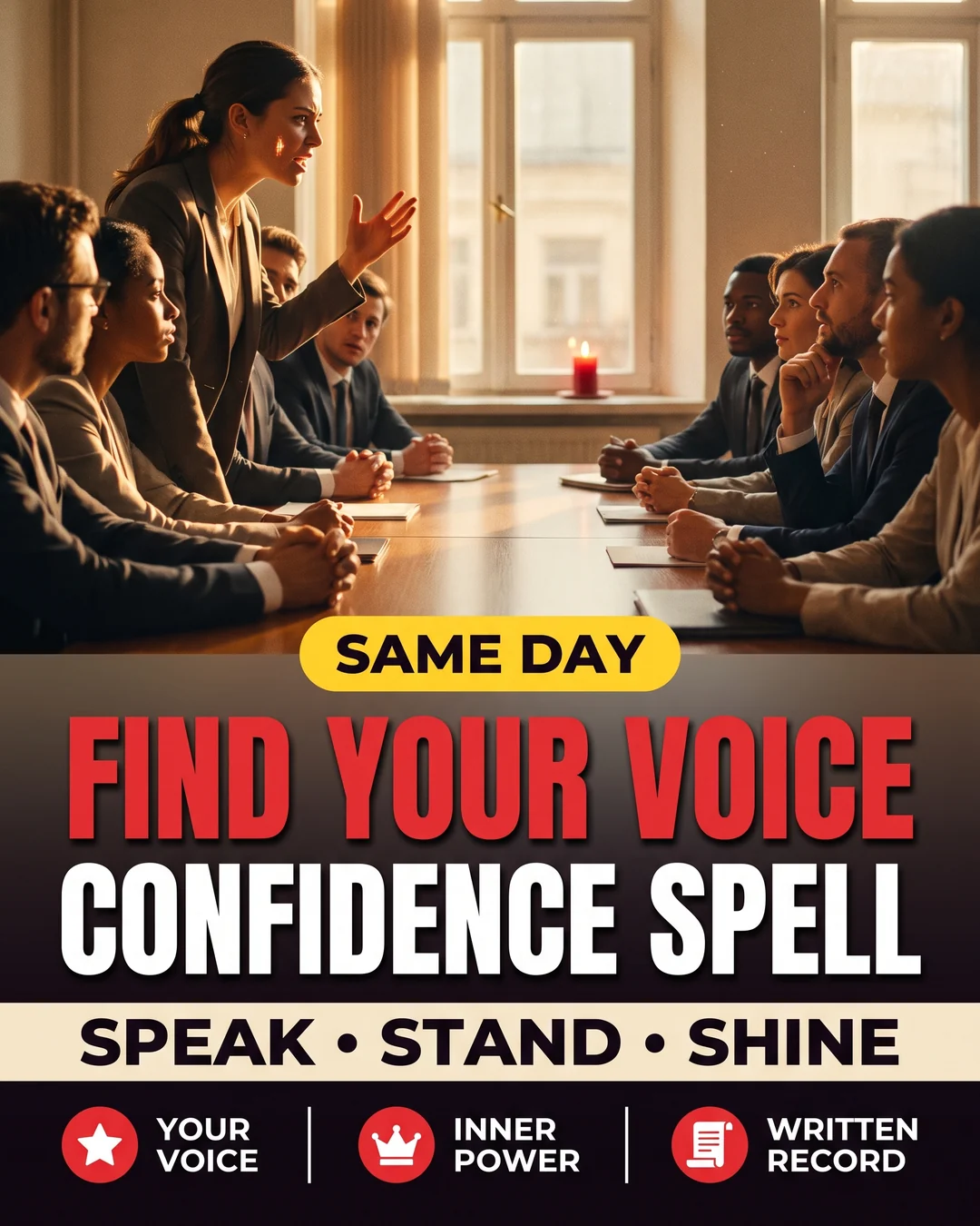 Confidence Spell, The Anointed Name