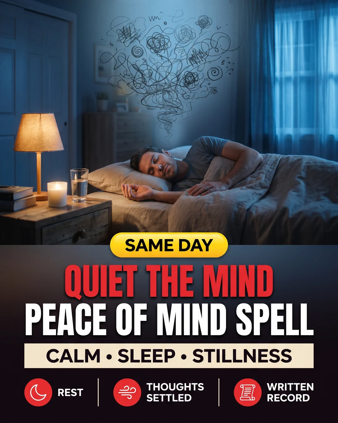 Peace of Mind Spell, The Settled Glass