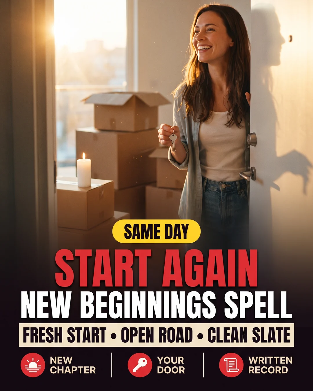 New Beginnings Spell, The Sprouted Lentils