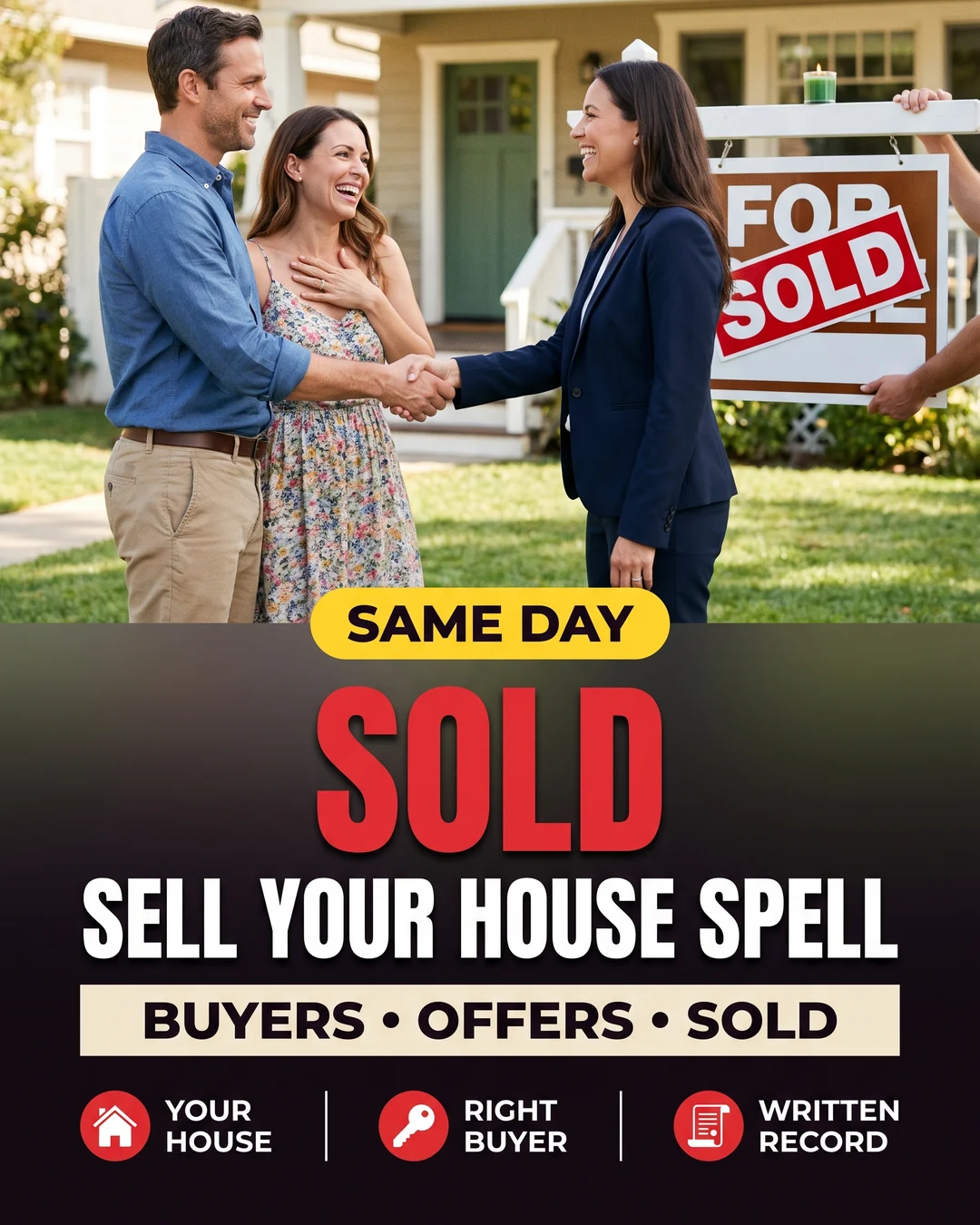 Sell Your House Spell, The Key in the Basil