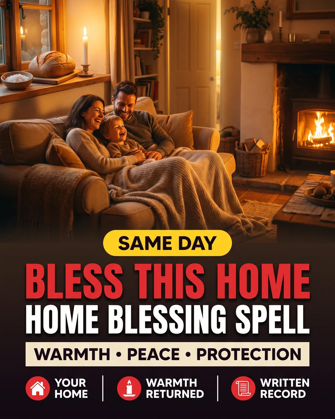 Home Blessing Spell, The Blessed Corners