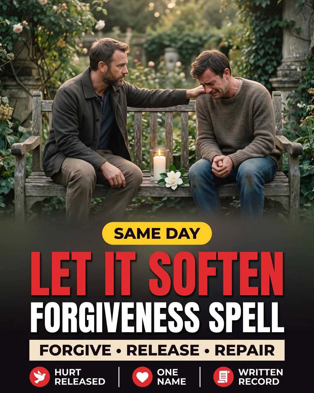 Forgiveness Spell, The Word Written on Water