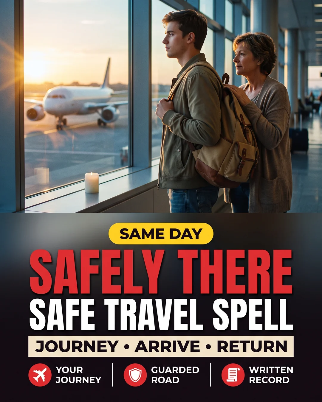 Safe Travel Protection Spell, The Water Poured Behind