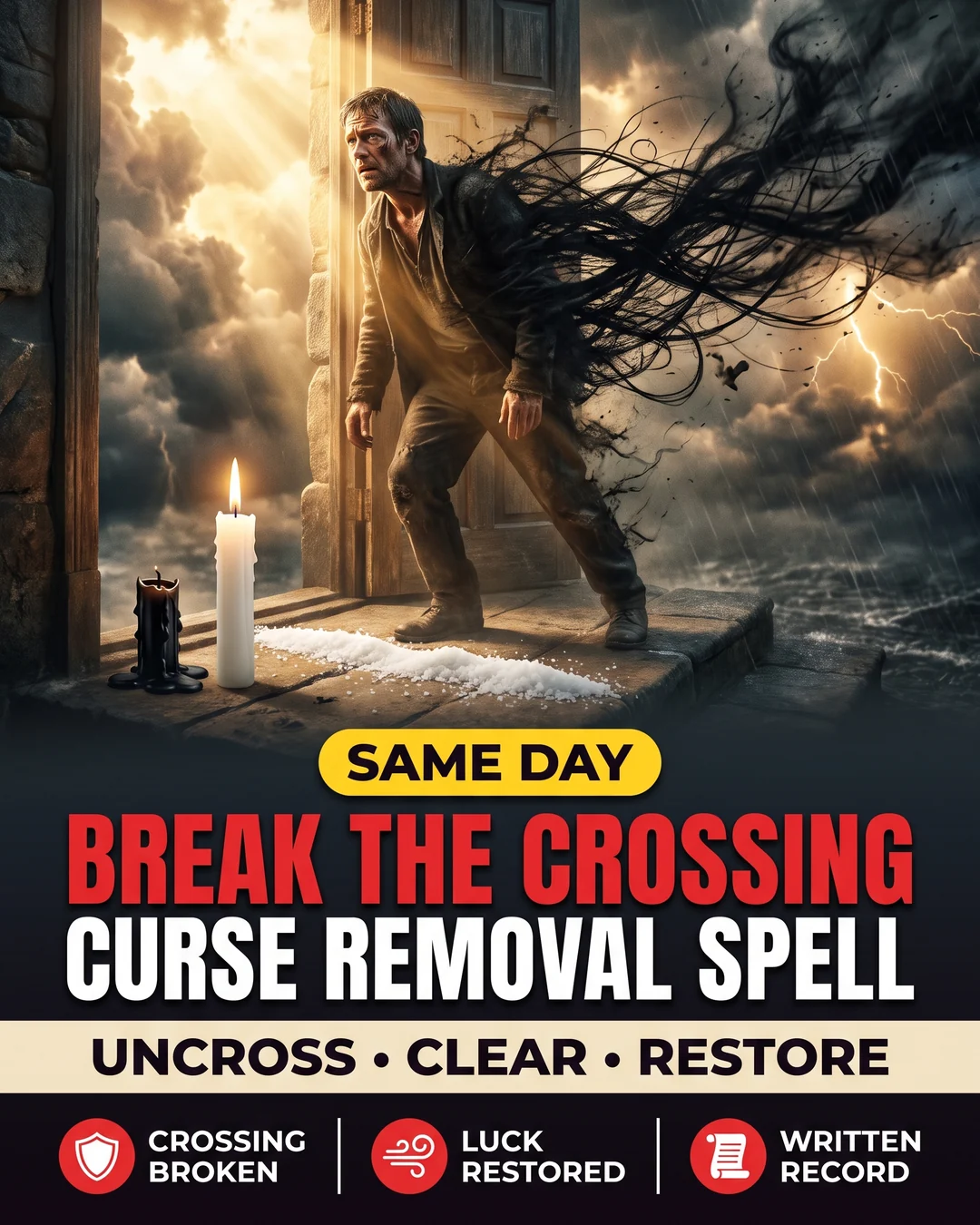 Curse Removal & Uncrossing Spell, The Water of Seven Doors